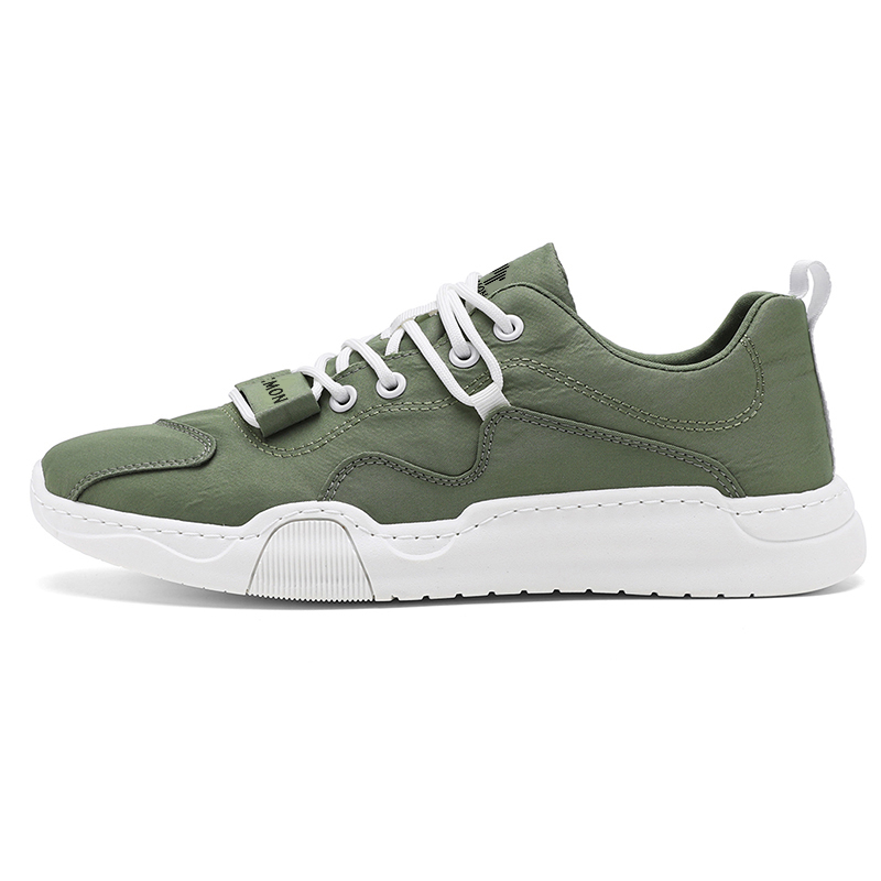 

Скользоустойчивые, износостойкие, легкие мужские повседневные кроссовки Low Top Pilot the camel, зеленый