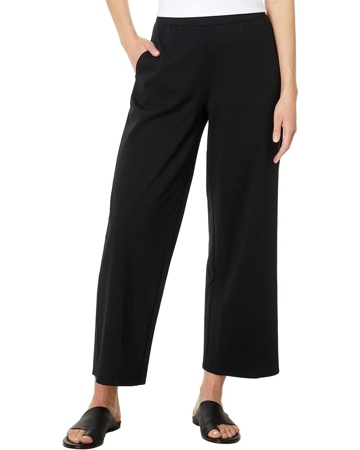 

Брюки Eileen Fisher Wide Ankle, черный