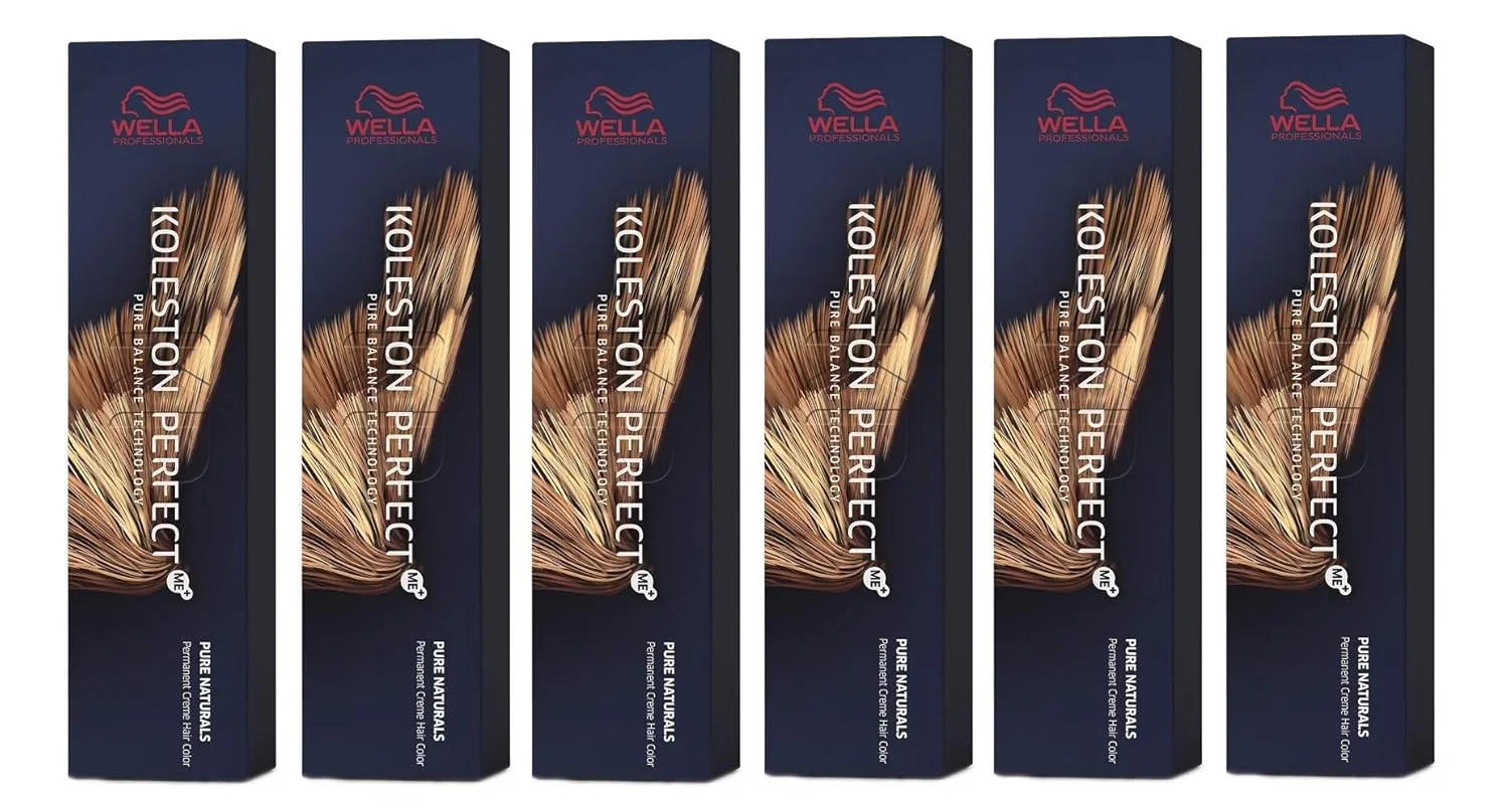 Краска для волос Wella Koleston Perfect ME+ 7/07 Medium Blonde Natural Brown, 60 мл (6 шт.) Wella Professionals