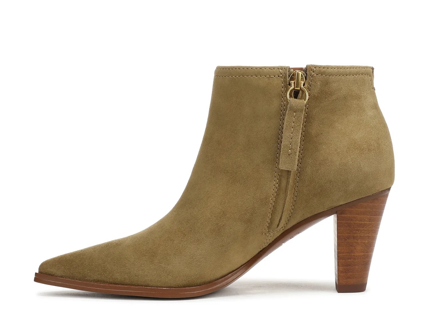 Ботинки Franco Sarto Josiah Bootie, Green Suede — фото 3