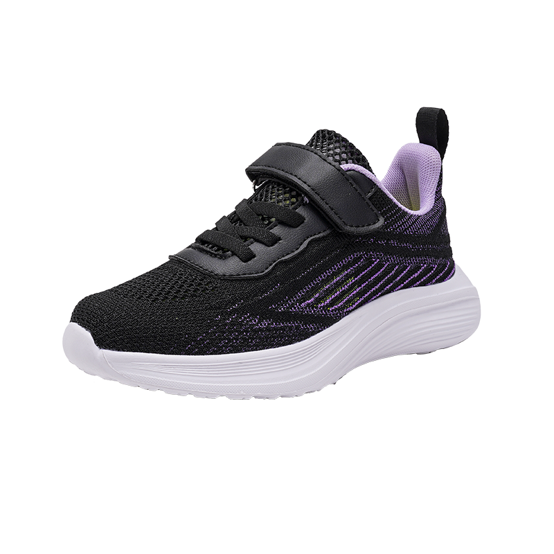 

Детские кроссовки для бега, устойчивые к истиранию и скольжению Bull charm, черный