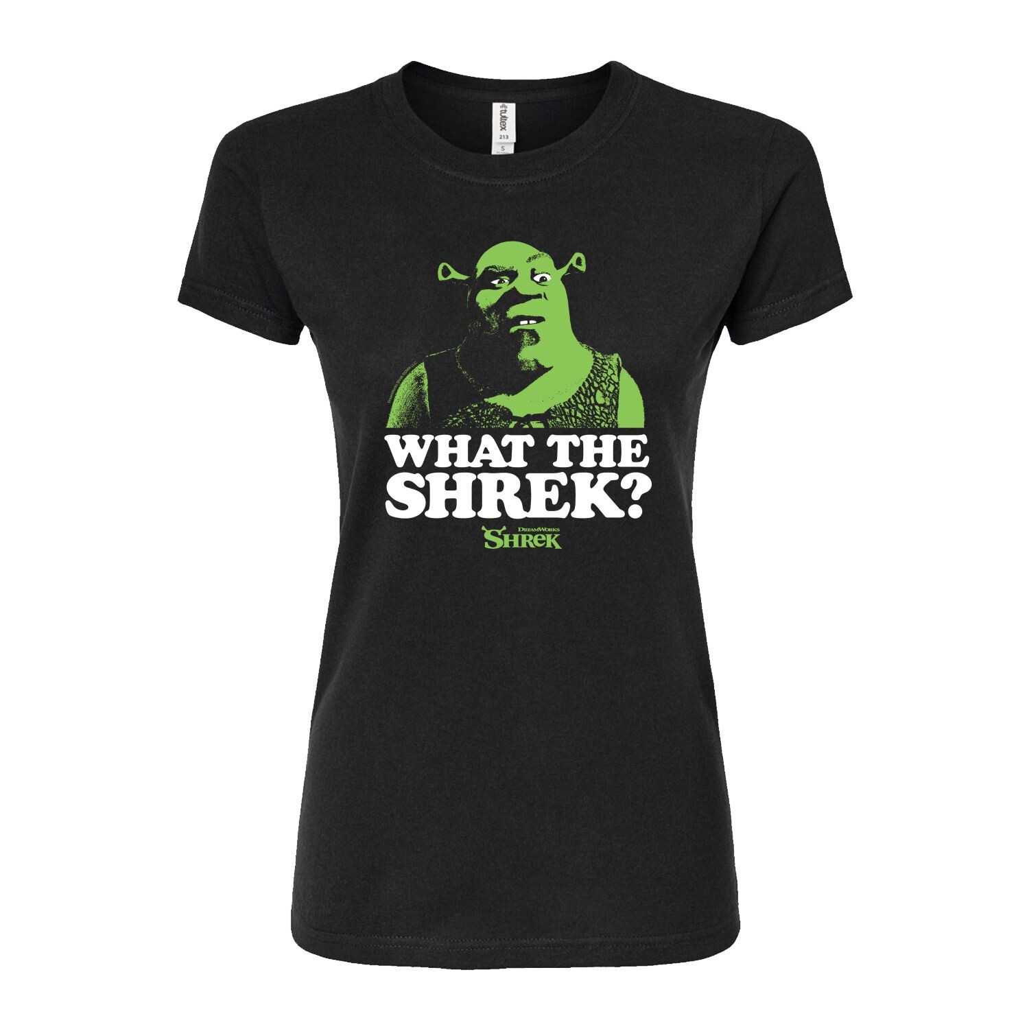 

Облегающая футболка Shrek What the Shrek для юниоров Licensed Character, черный