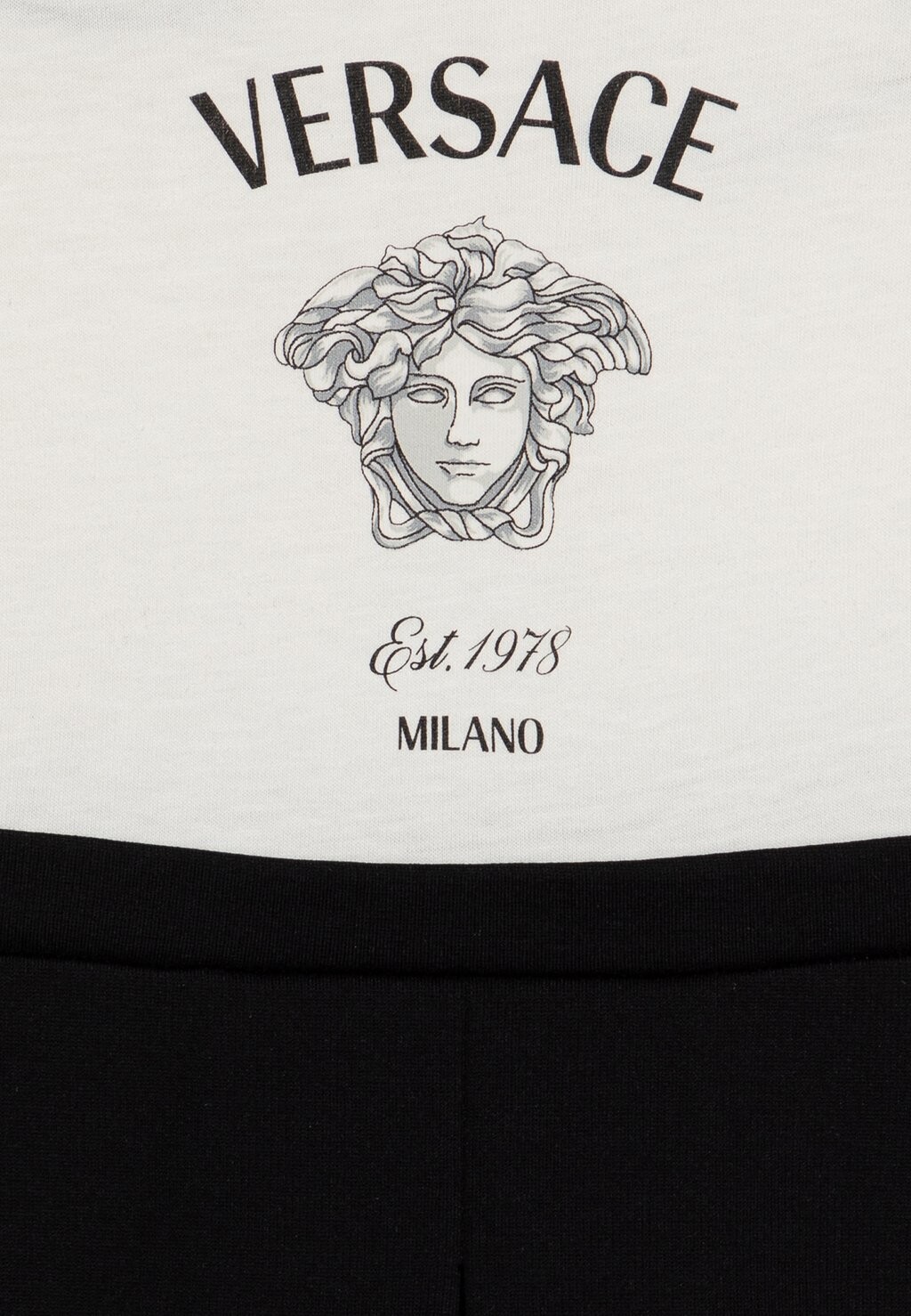 

Платье из джерси Baby Dress Punto Milano Medusa Versace, белый