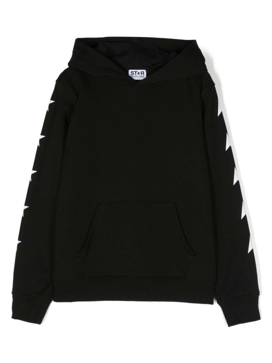 

Golden Goose Kids худи с принтом, черный