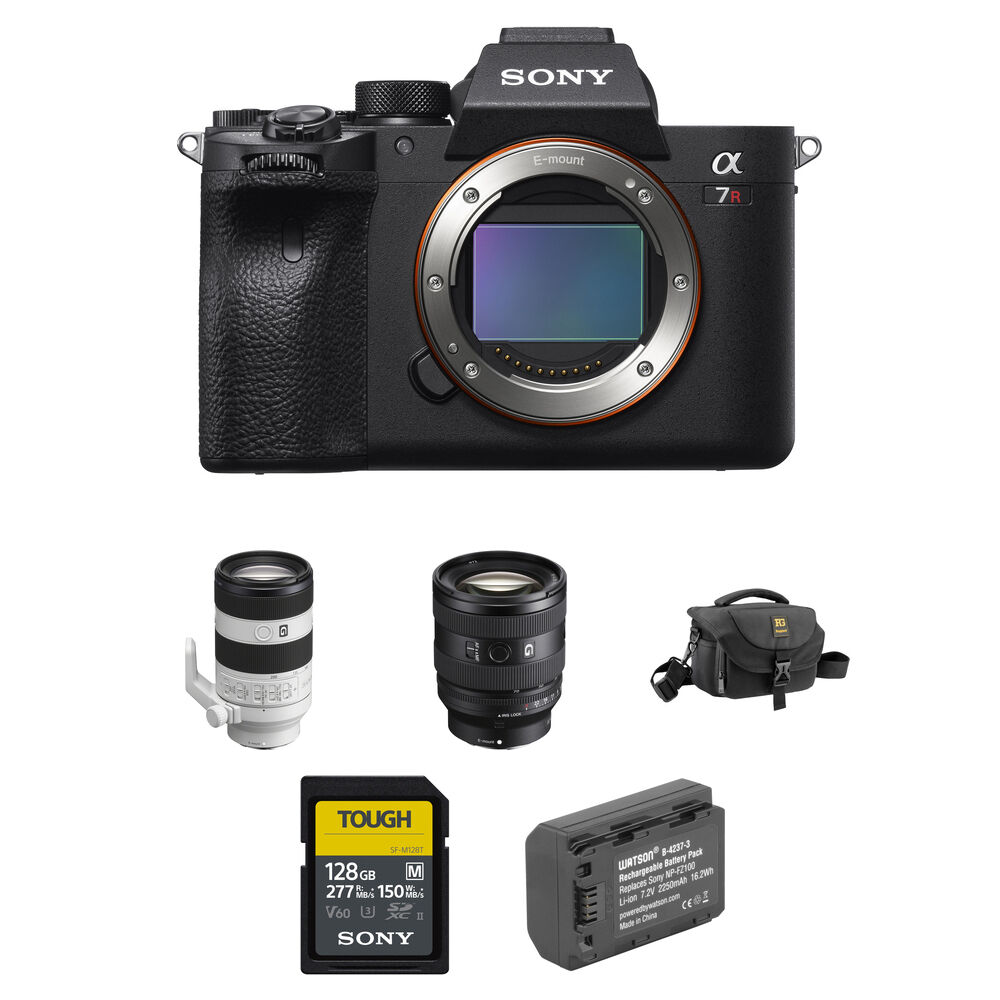 

Беззеркальная камера Sony a7R IVA Mirrorless Camera with 20-70mm f/4 and 70-200mm f/4