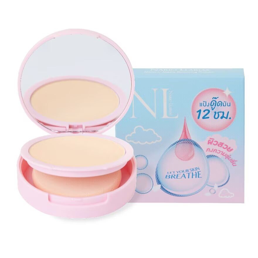 

Nario Llarias Балансирующая пудра Moist N' Matte, 10 г. 13 Шелковистый мед, Silky Honey