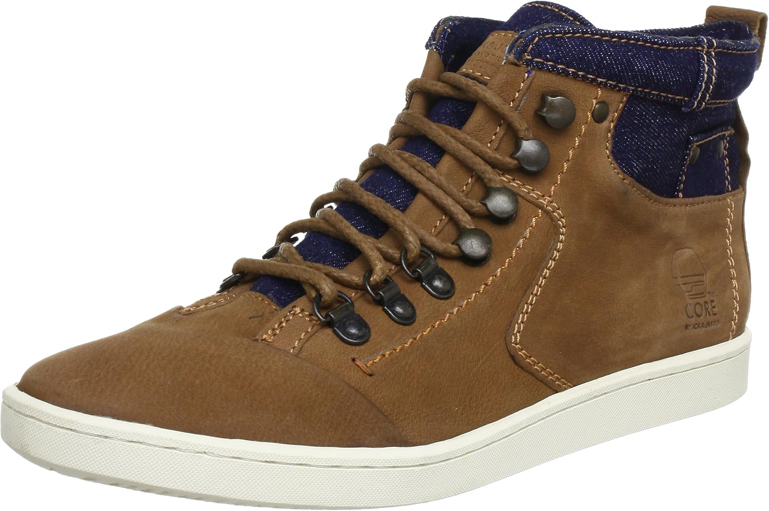 Мужские высокие кеды JACK JONES Jack & Jones, золотисто-коричневый