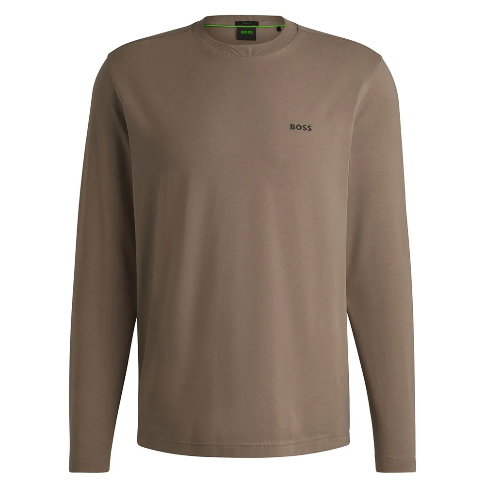

Лонгслив BOSS Long 10256064, коричневый