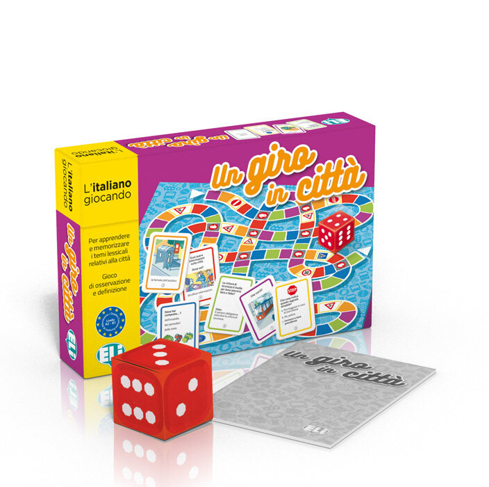 

Итальянская языковая игра. Ун Джиро в Читте Eli
