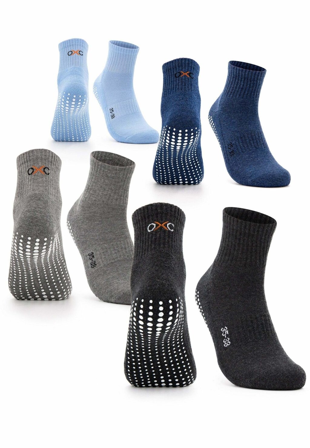 

Носки 2-4 PACK STOPPERSOCKEN Occulto, цвет schwarz-grau-navy-blau