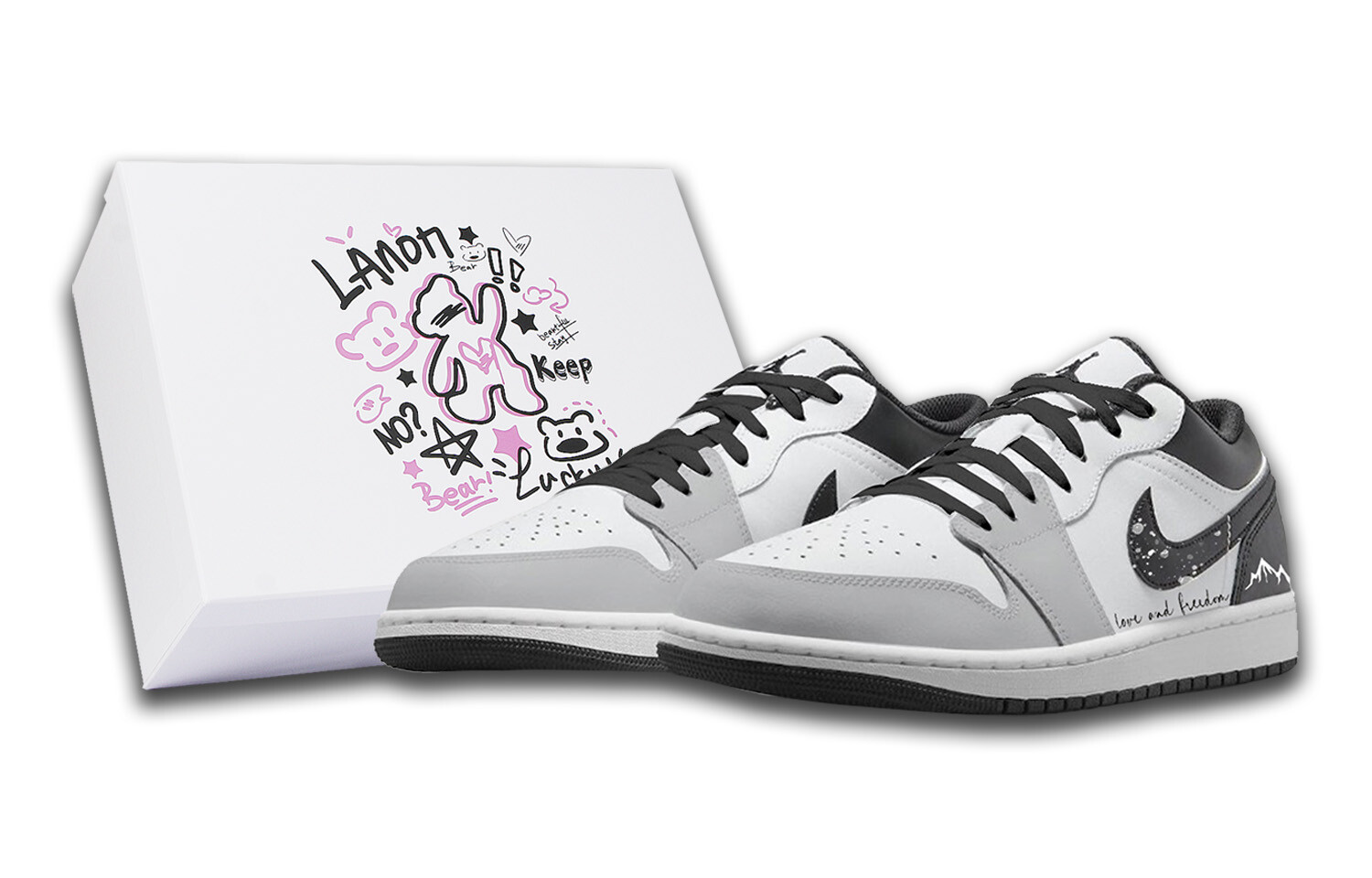 

Кроссовки Air Jordan 1 Vintage Basketball Shoes Men Low-Top Black, Черный, Кроссовки Air Jordan 1 Vintage Basketball Shoes Men Low-Top Black