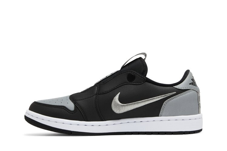 Кроссовки Air Jordan Wmns Air Jordan 1 Low Slip, серый — фото 3