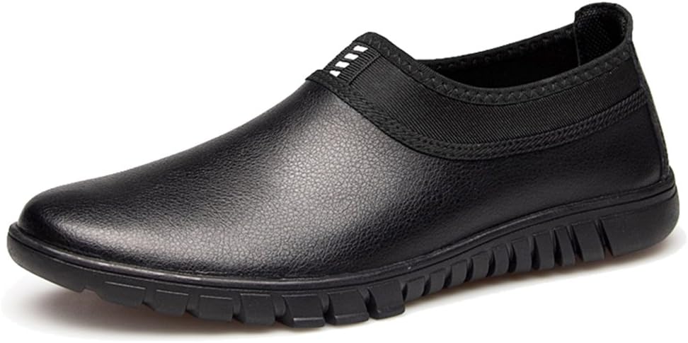 

Мужские повседневные мокасины Beinfaith из натуральной кожи, без шнурков, черный