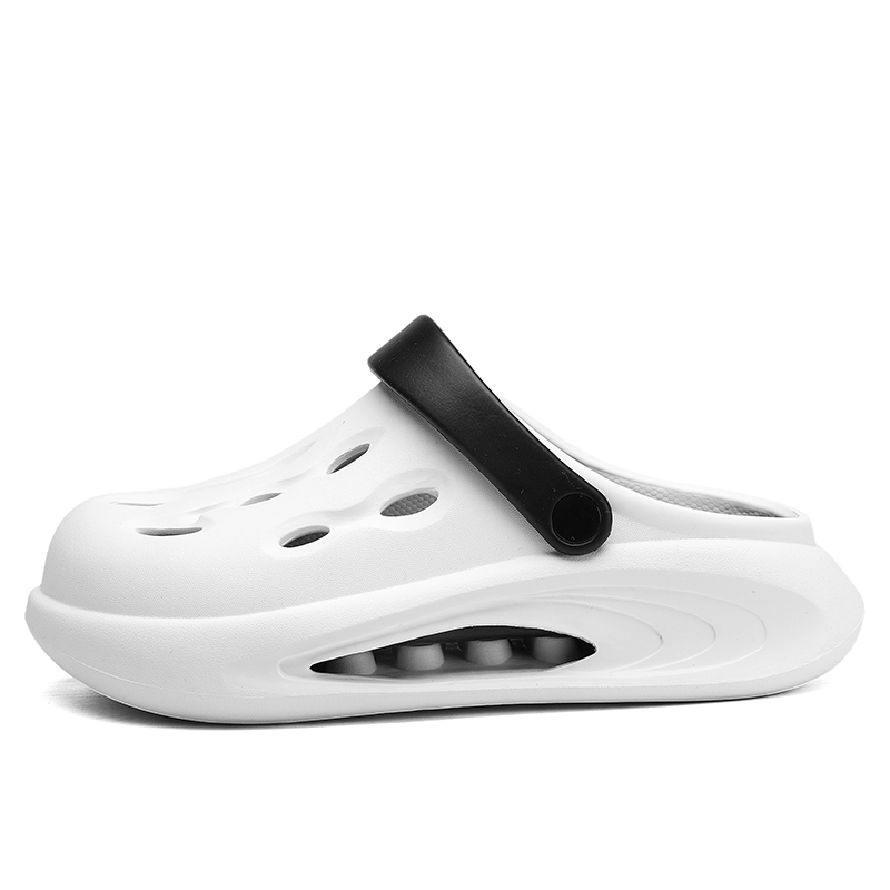 

CariteSport Клоги унисекс бело-черные, цвет White Black