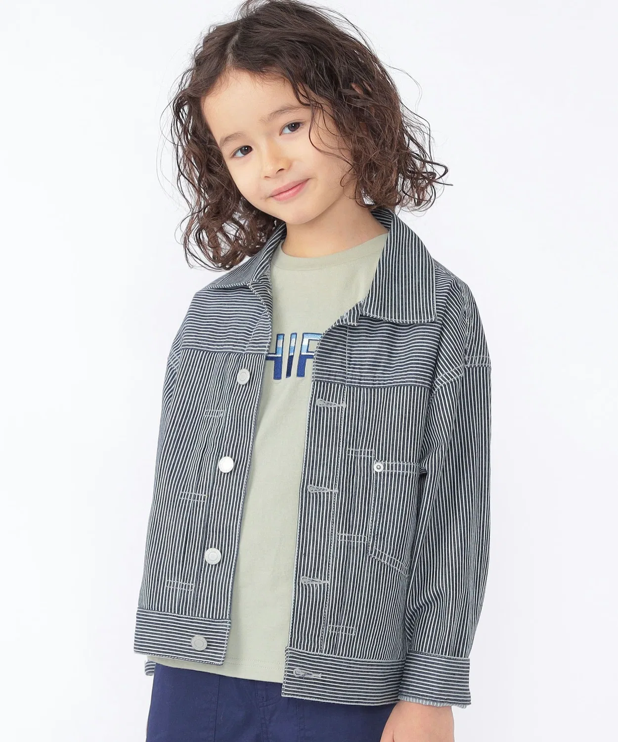 Детская джинсовая куртка SHIPS KIDS 100-130 см, деним, синий