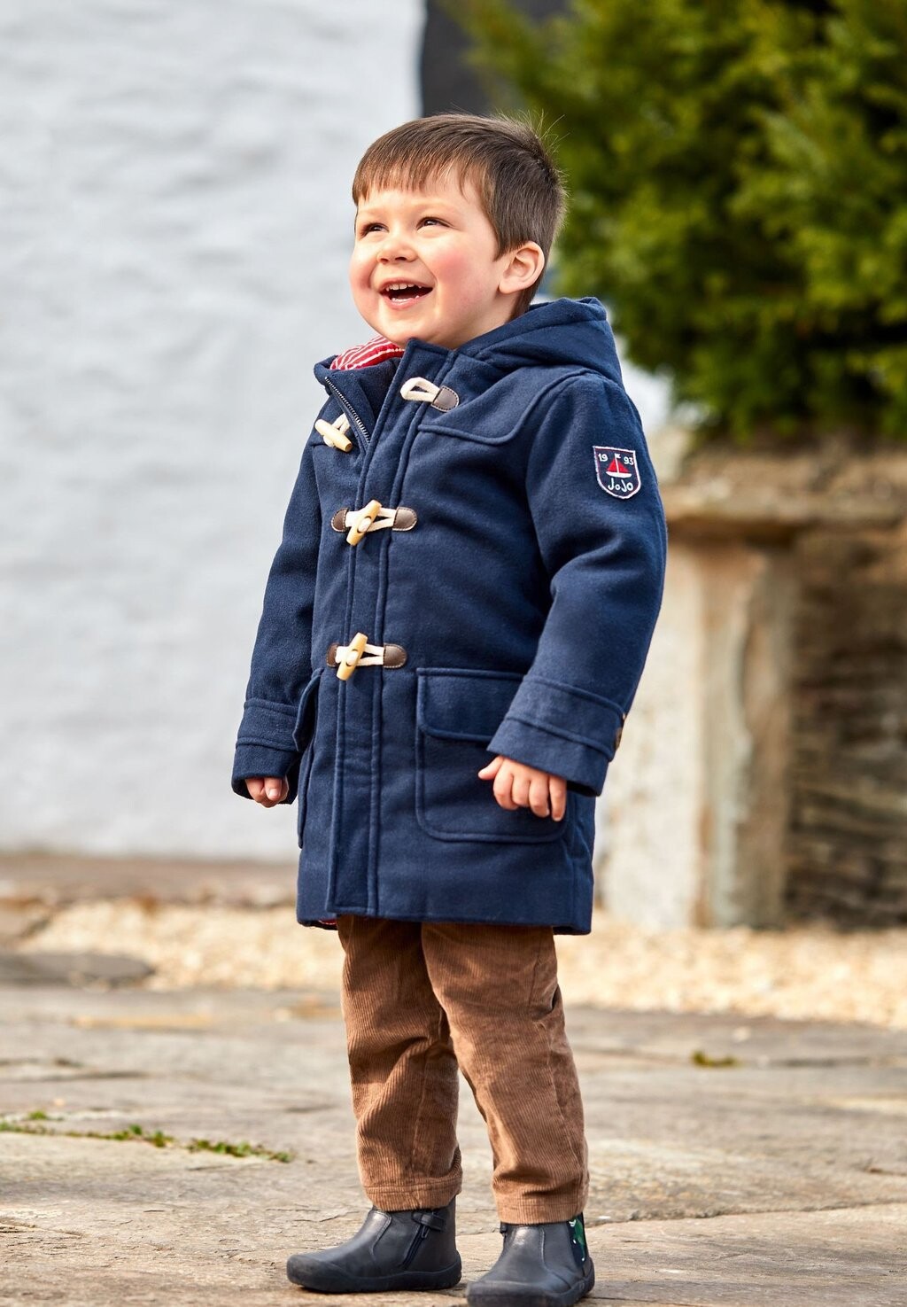 

Классическое пальто JoJo Maman Bébé, цвет navy