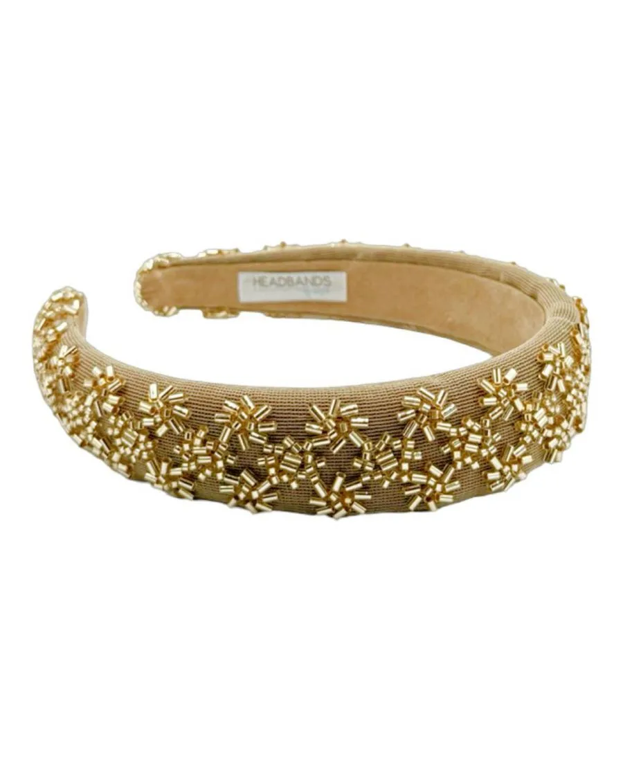 Headbands of Hope Женская декорированная повязка на голову в форме звезды, золотистого цвета