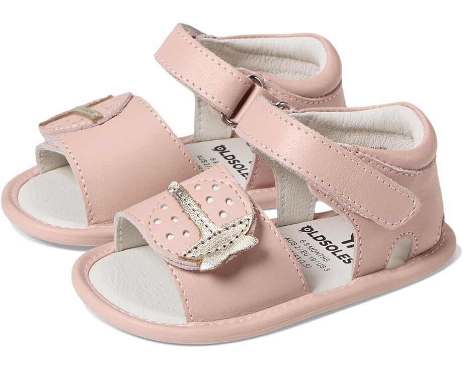 

Сандалии Old Soles Ladybug Bambini, цвет Powder Pink/Snow/Gold