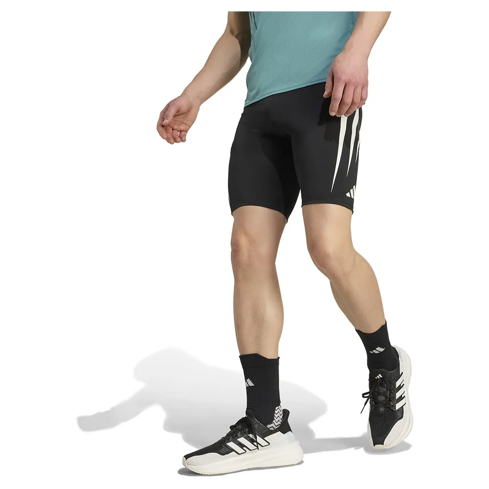 

Леггинсы adidas Adizero Archive Running short, черный