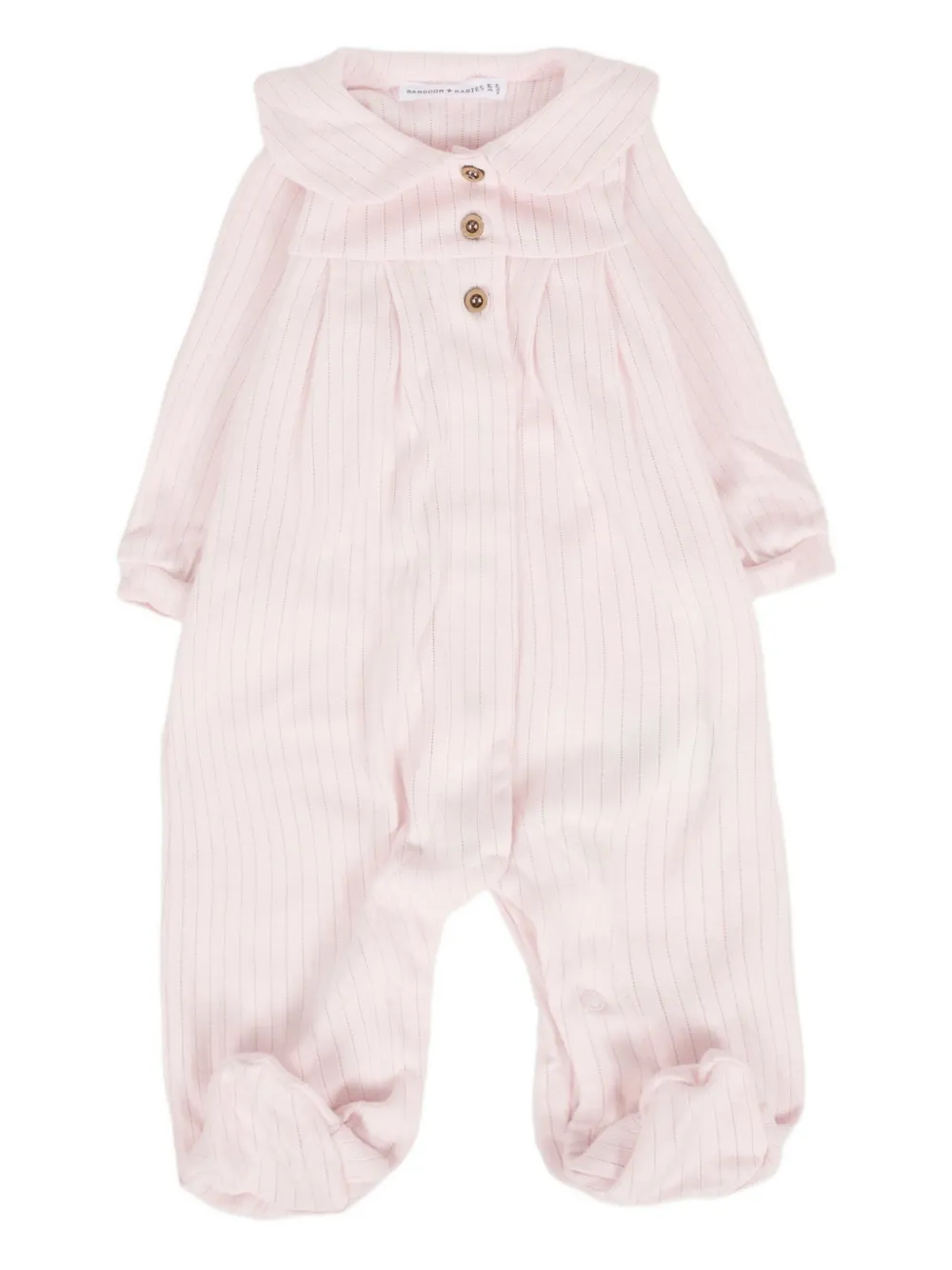 

Комбинезон для малышей на пуговицах с воротником Питер Пэн Bamboom, розовый