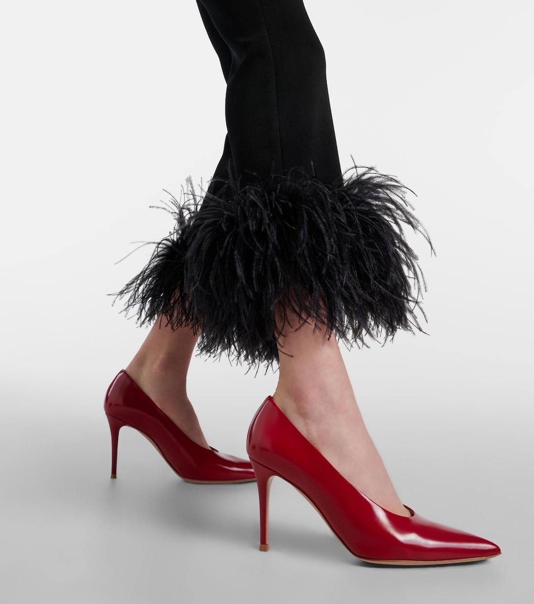 Туфли-лодочки Robbie 85 из лакированной кожи Gianvito Rossi, Rouge — фото 4