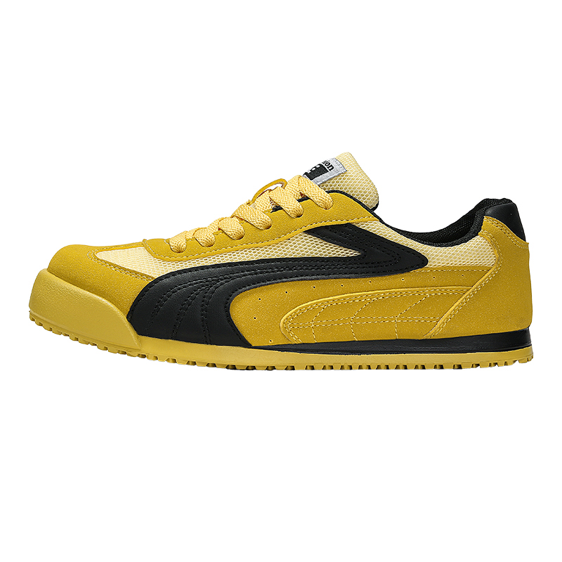 

Swinsger Амортизирующие легкие устойчивые к истиранию низкие кеды унисекс желтые, цвет Yellow