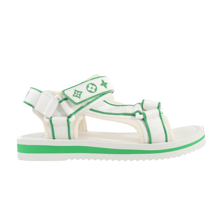 

Кроссовки Louis Vuitton Panama Sandal 'White Green', белый