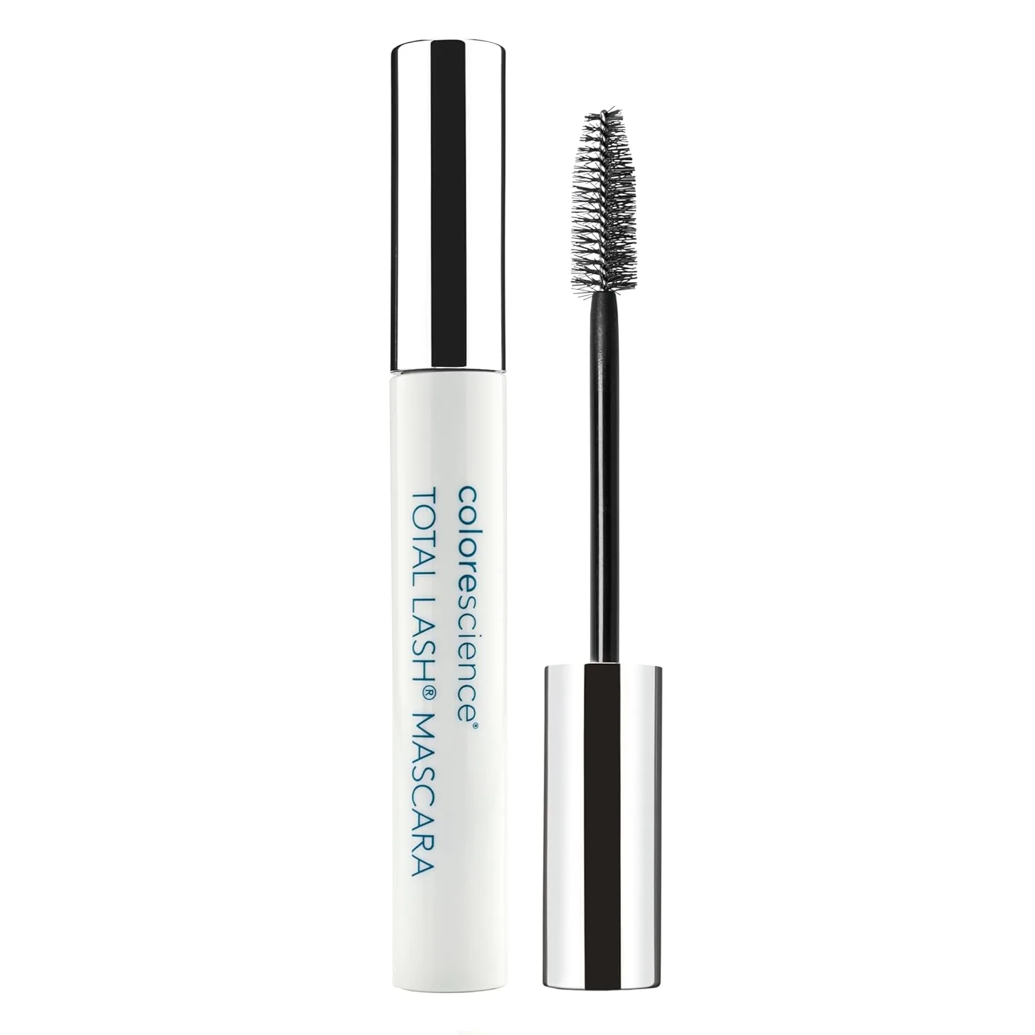 Colorescience Total Lash Peptide Serum Mascara, клинически доказанная формула для удлинения, укрепления и ухода, стойкий наращиваемый цвет, без простагландинов, Dark Brown
