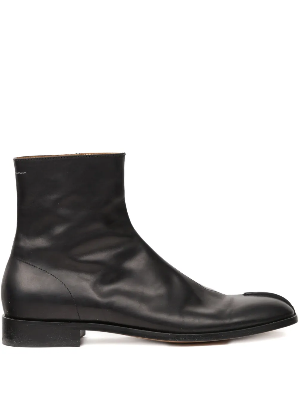 

Кожаные ботинки MM6 Maison Margiela, черный
