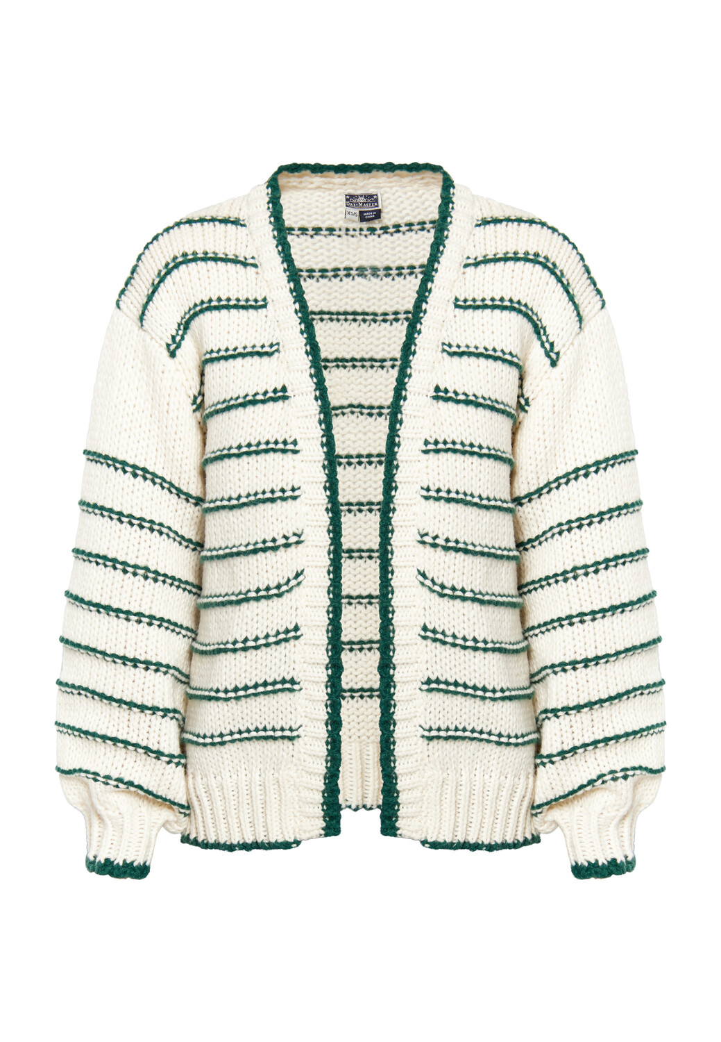 

Толстовка DreiMaster Strickjacke, цвет Wollweiss Grün
