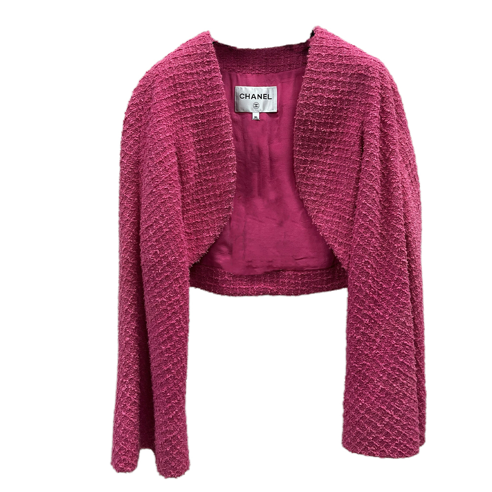 

CHANEL Куртка женская розово-красная, Rose Red