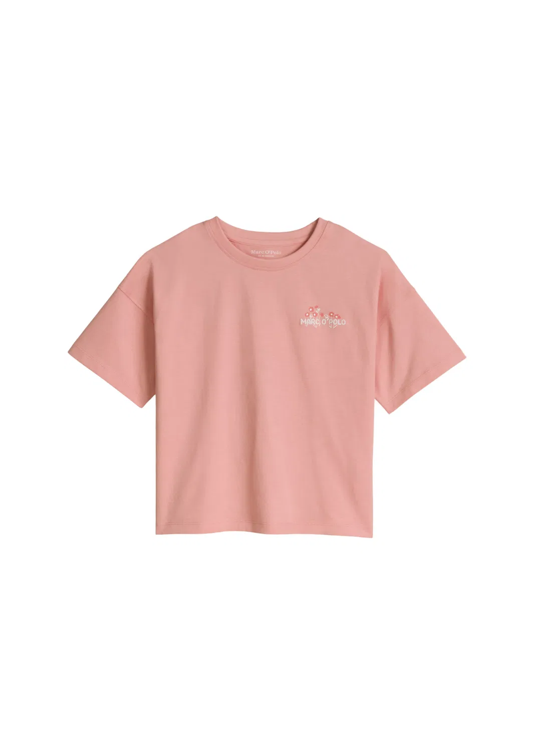 Футболка ' mit Logostickerei auf beiden Seiten ' Marc O'Polo, Red