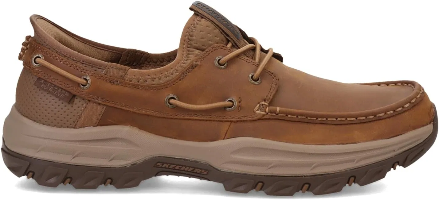 Мужские мокасины Skechers Knowlson-Shore Thing Hands Free Slip-in, Desert — фото 3
