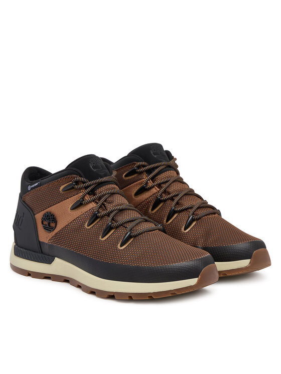 Туфли на шнуровке Sprint Trekker Mid Lc Waterproof TB0A6CRBEJU1 Timberland, коричневый — фото 2