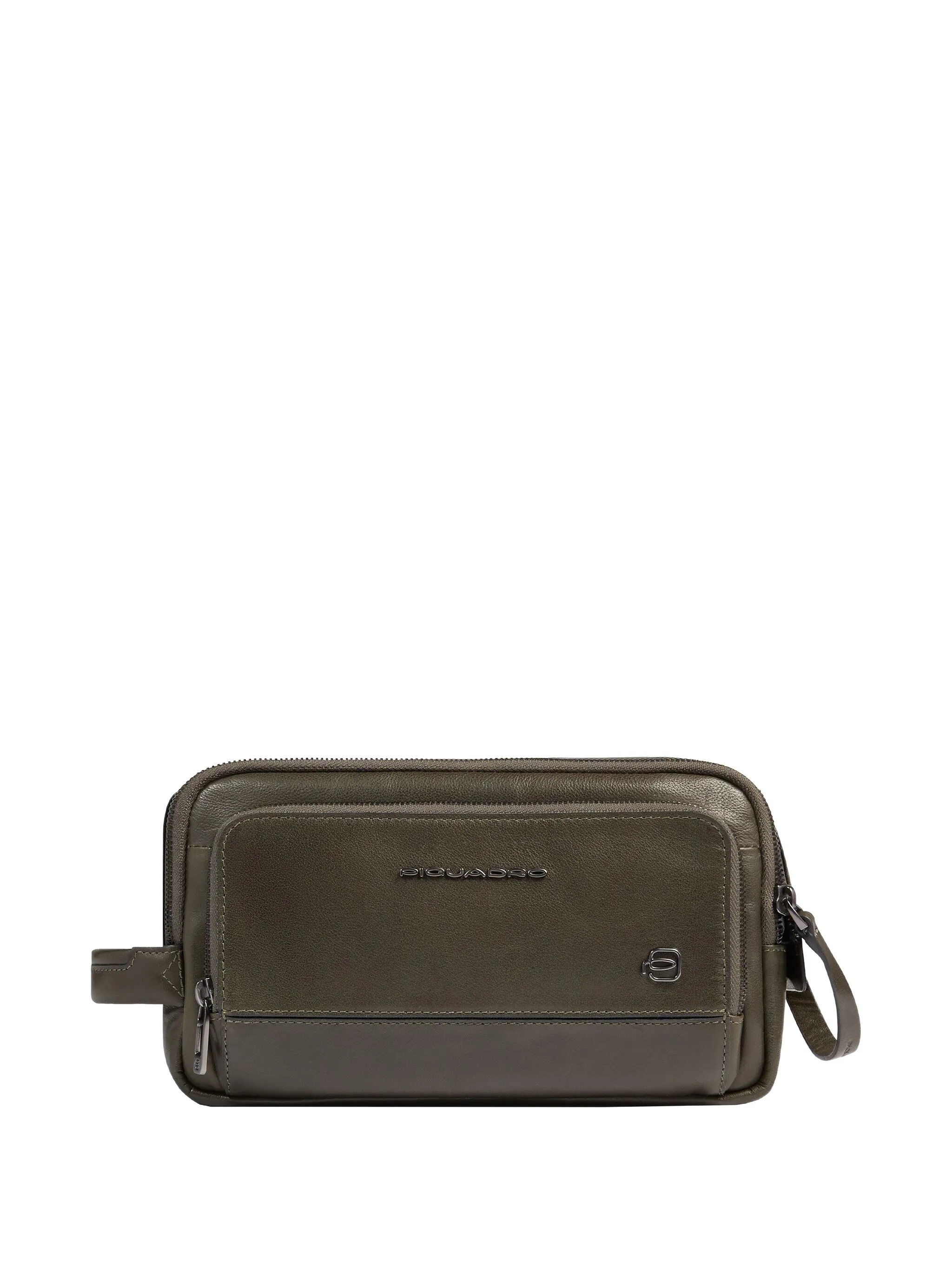 

Несессер на молнии Piquadro, зеленый