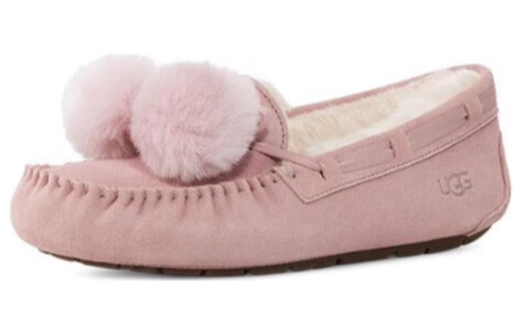 Женские повседневные туфли женские низкие розово-серые Ugg — фото 3