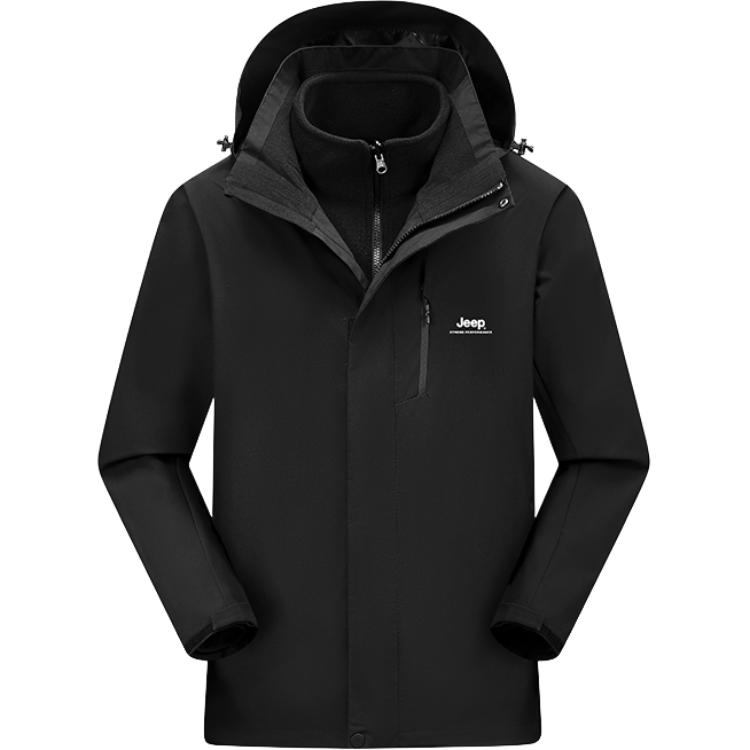 

Куртка Unisex Hooded Moderate Others Jeep, черный