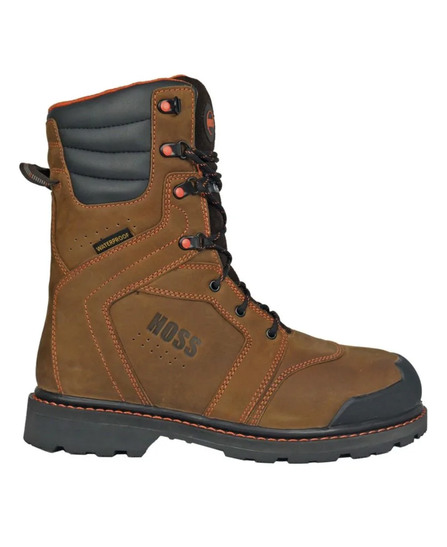 Мужские рабочие ботинки Clash с композитным носком и утеплителем Hoss Boot Company, коричневый — фото 2