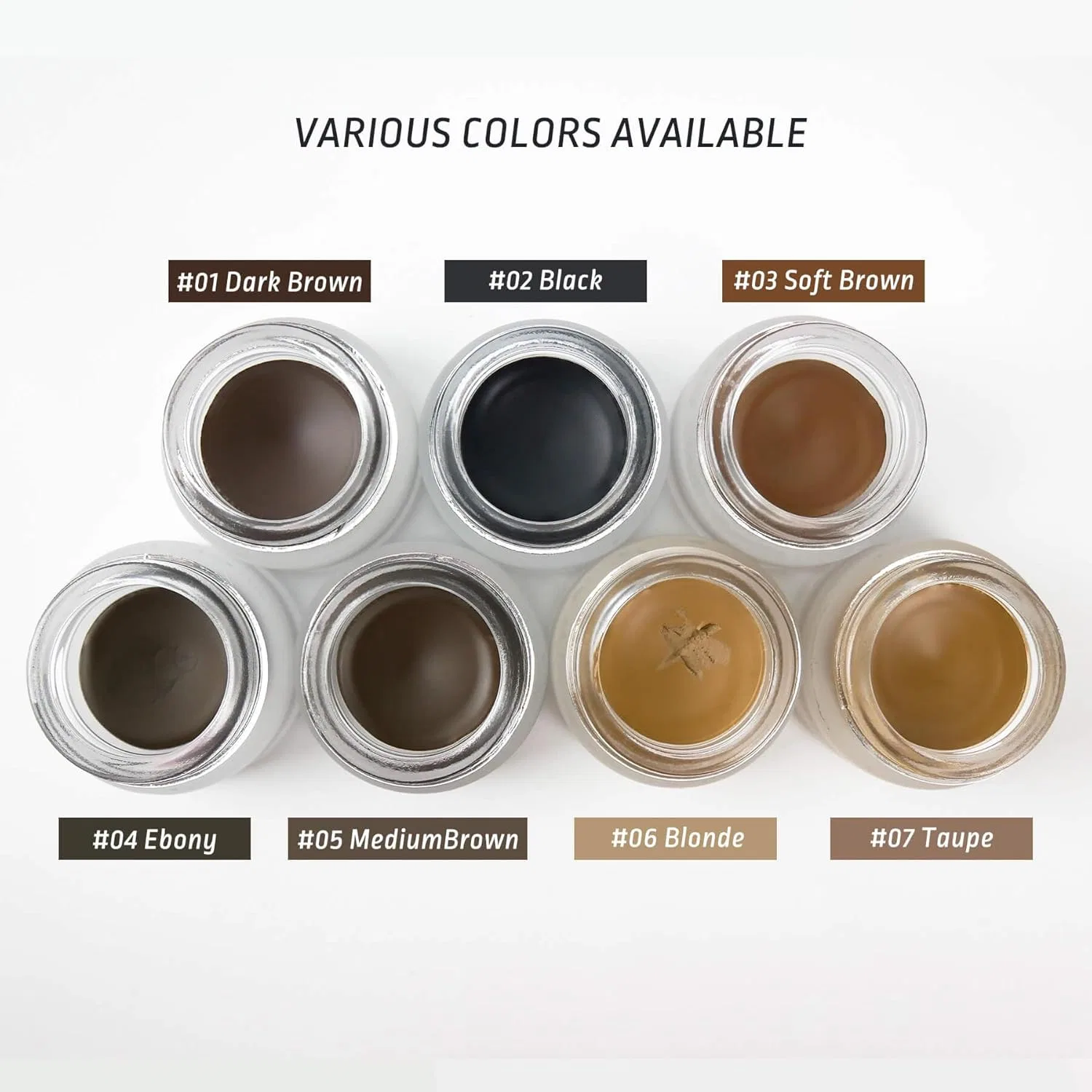 Набор для бровей Brow Pomade Kit Fillwie Medium Brown — фото 3