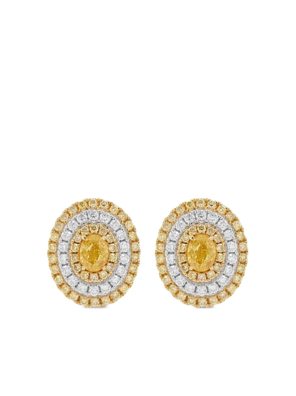 

Золотые серьги-гвоздики с бриллиантами HYT Jewelry, золотой
