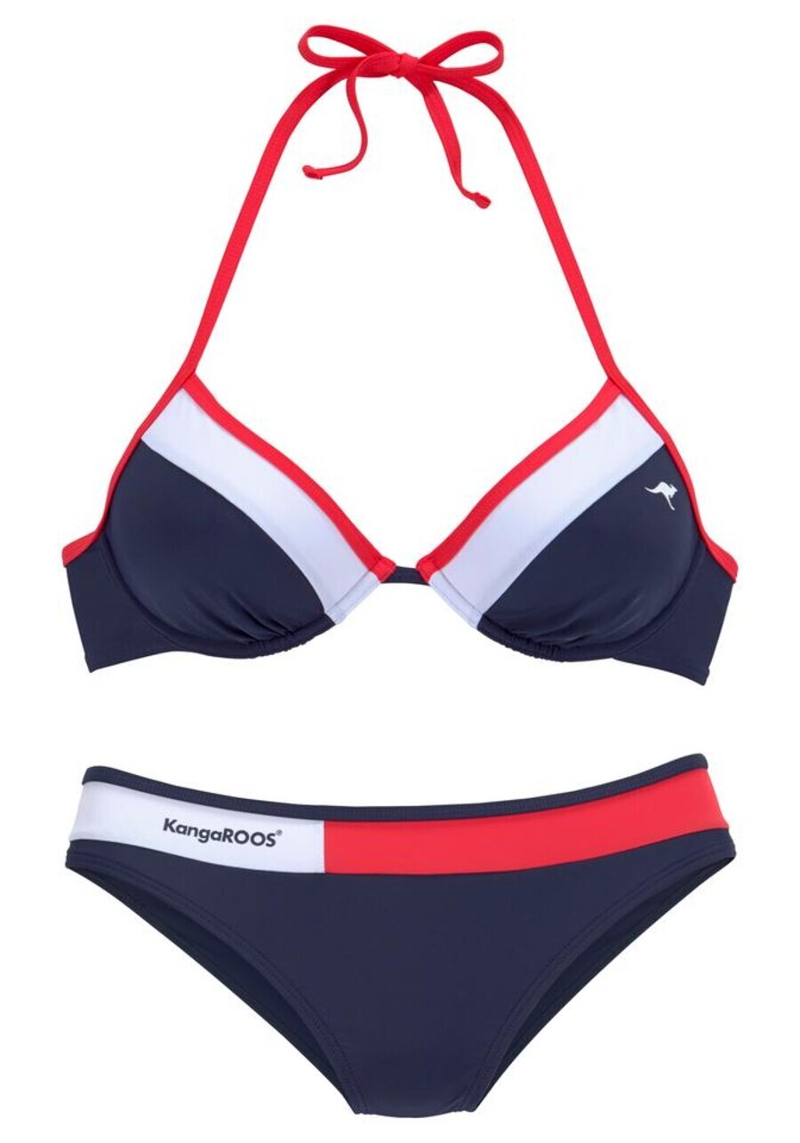 

Бикини на косточках KangaROOS Triangle Bikini, темно-синий