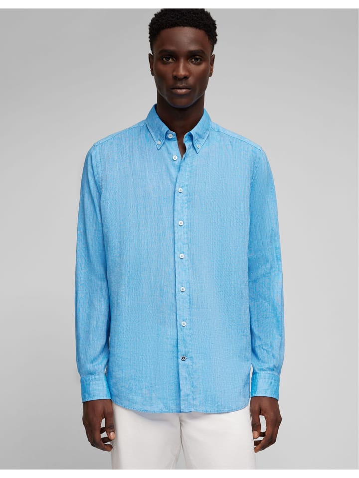 

Рубашка HECHTER PARIS, цвет cornflower