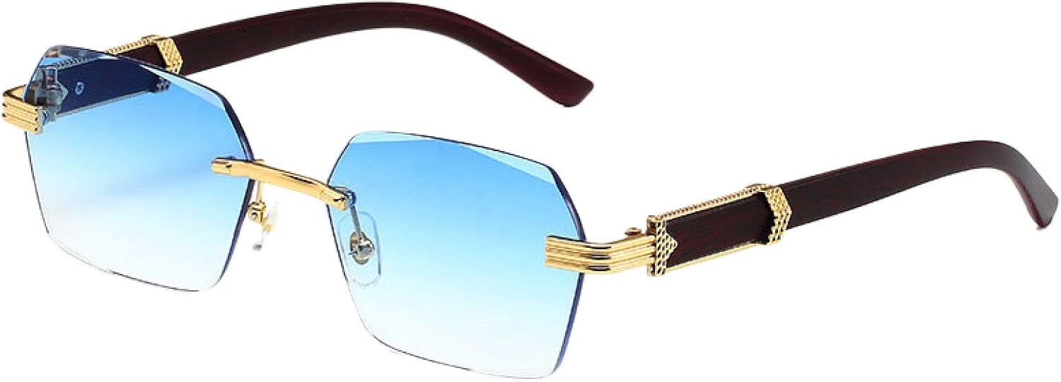 

Солнцезащитные очки с защитой от УФ-излучения UV400 | Без оправы с градиентным покрытием | Для женщин и мужчин | Для занятий спортом на открытом воздухе и вождения DSVIGF, C4