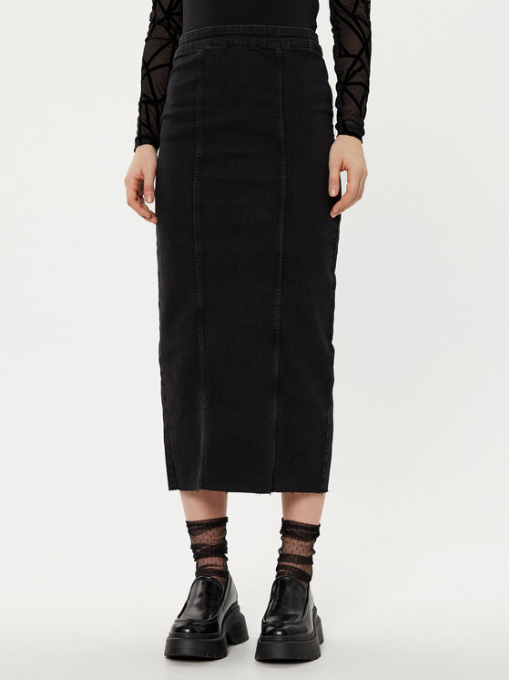

Джинсовая юбка обычного кроя Medusa 10321775 Vero Moda, черный