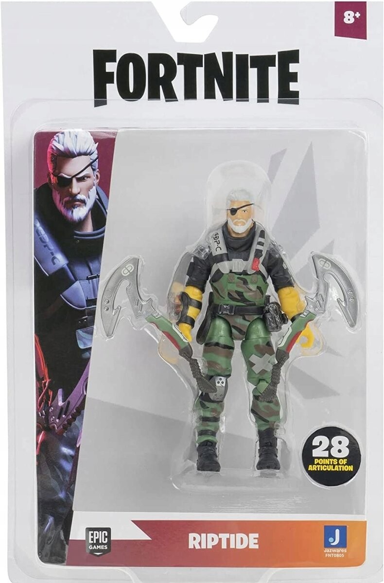 

Подвижная эпическая фигурка Riptide в одиночном режиме Fortnite JAZWARES