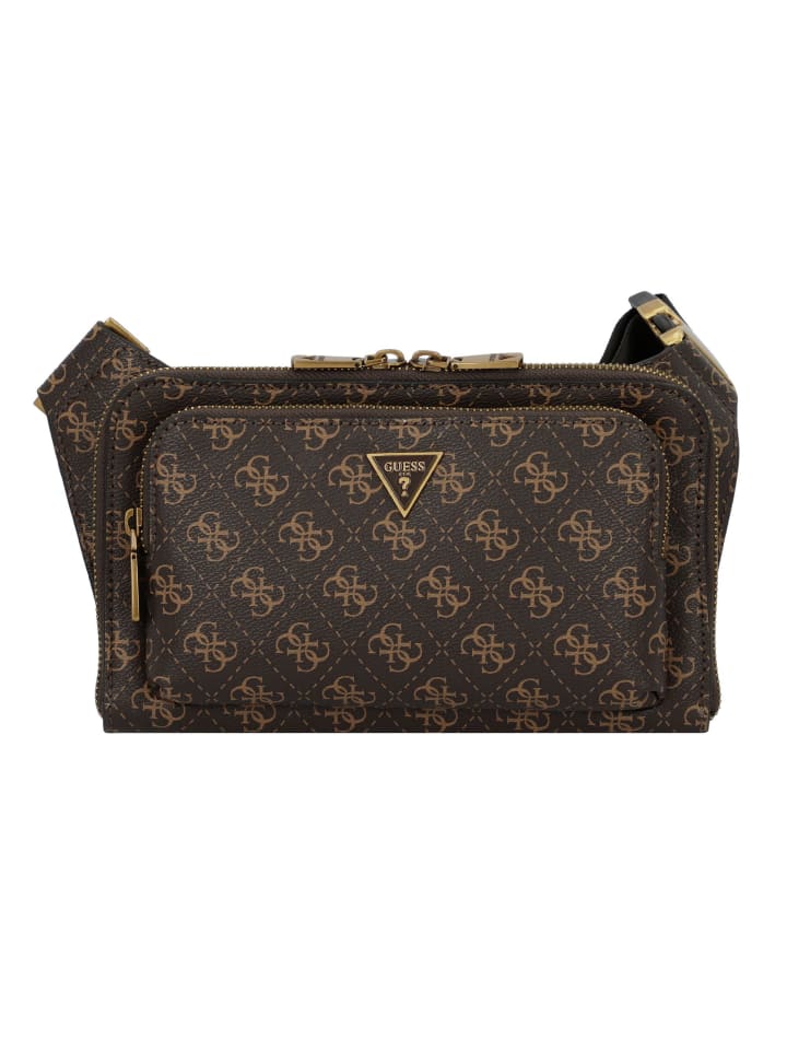 

Наплечная сумка Guess, цвет brown-ochre, Коричневый, Наплечная сумка Guess, цвет brown-ochre