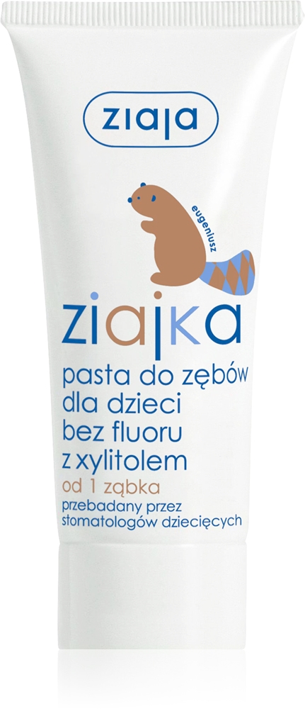 

Детская зубная паста без фтора Ziaja, 50 мл