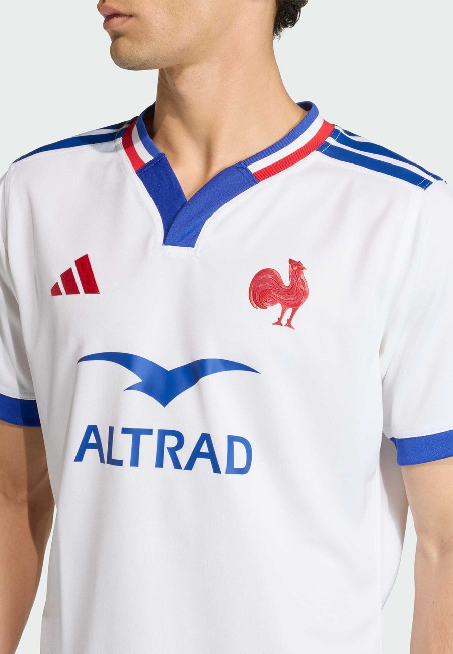 Футболка Adidas Performance FRANCE RUGBY ALTERNATE REPLICA, White — фото 3