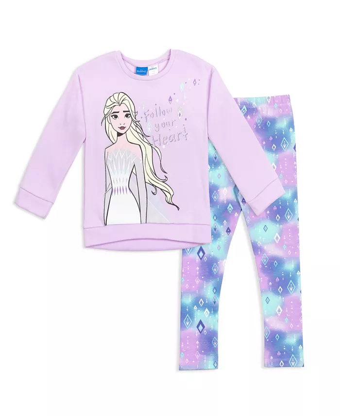

Комплект худи и леггинсов Disney Frozen, фиолетовый