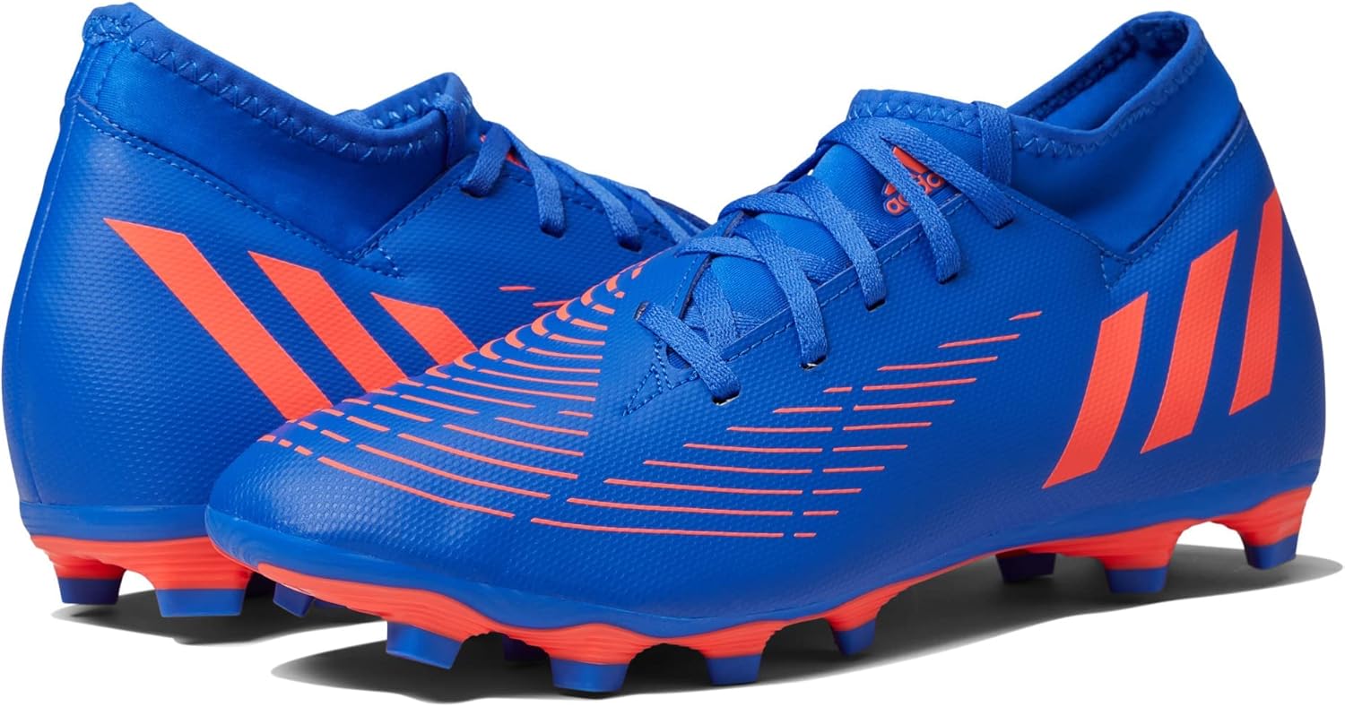 Футбольные бутсы Adidas Predator 18.4 FxG для мальчиков, синий — фото 2